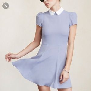 Reformation Wednesday Dress Periwinkle